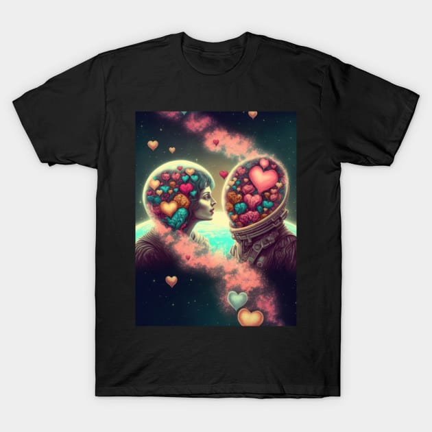 Cosmology of love T-Shirt by MorningPanda